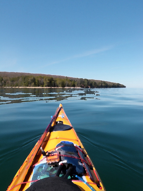 Calm water on Superior