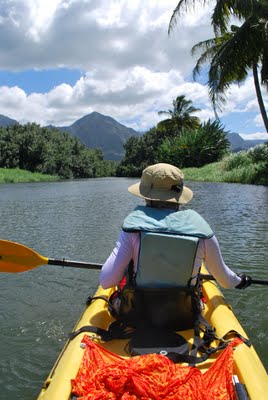 The other side of kayaking