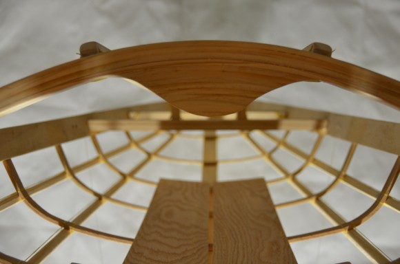Recovery qajaq frame completed